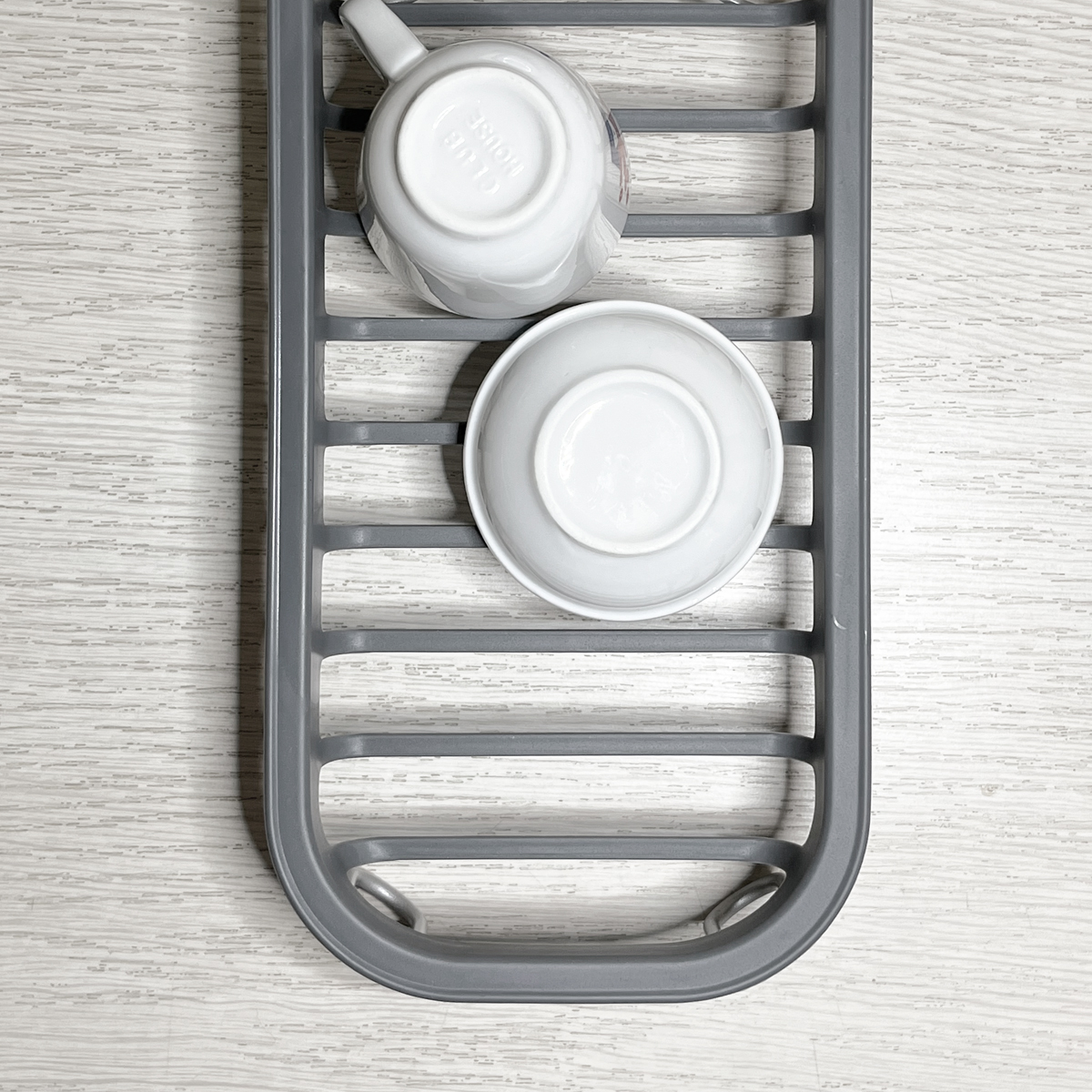 Сушарка для посуду МВМ My Home, сірий (DR-05 GRAY) - фото 3