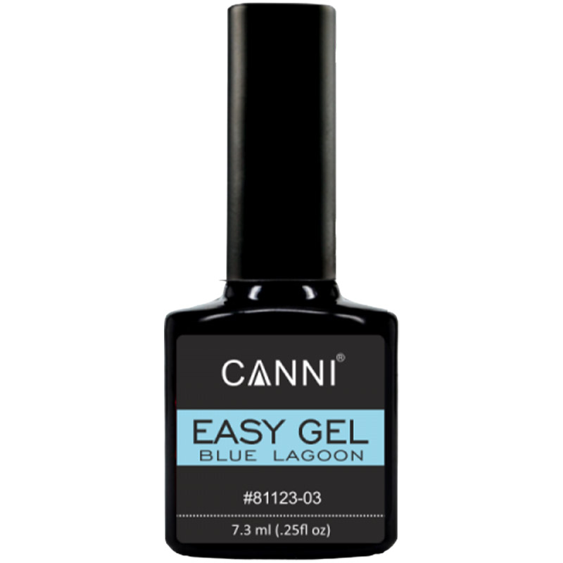 Гель для нарощування Canni Easy gel 03 Blue Lagoon 7.3 мл - фото 1