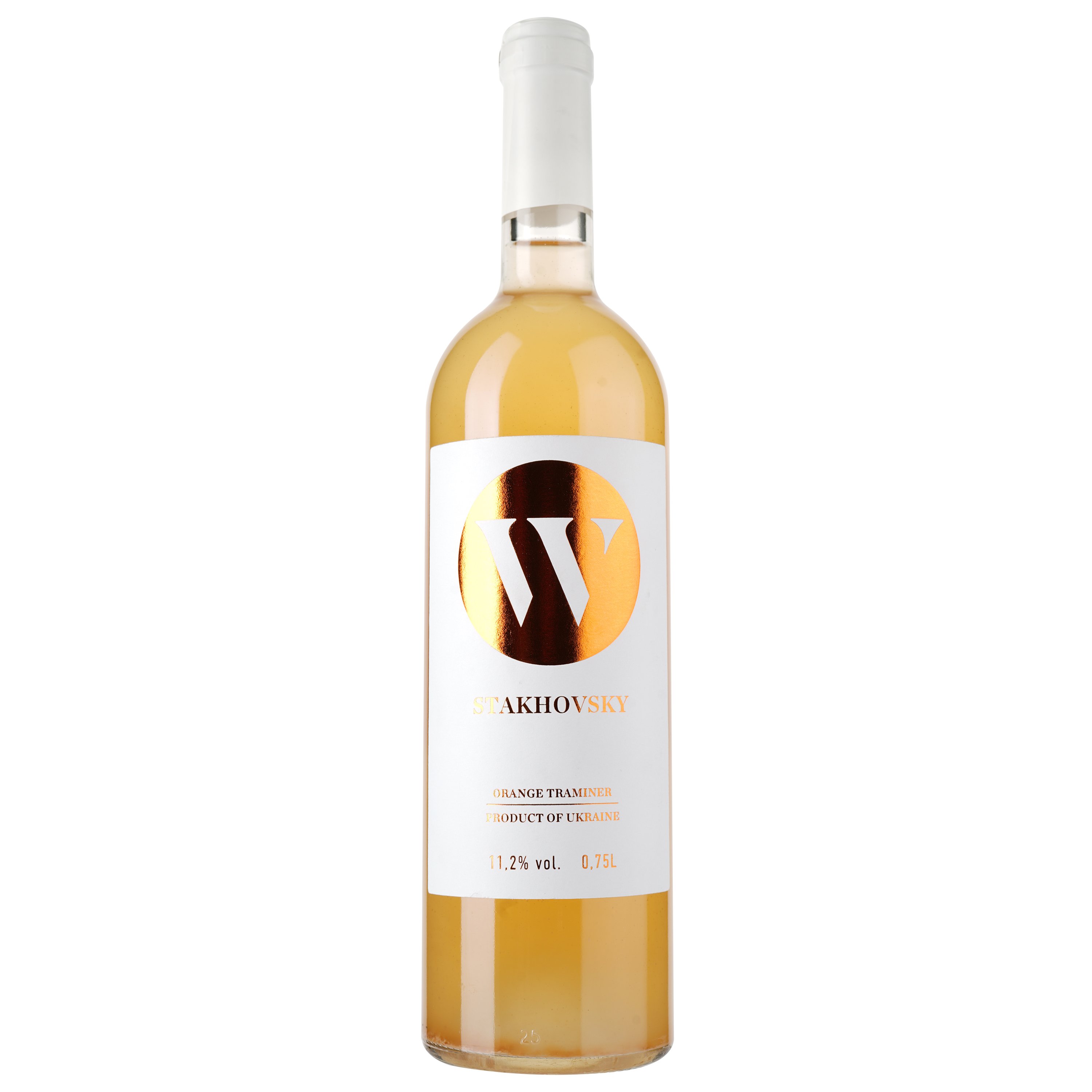 Вино Stakhovsky Wines Оранж Трамінер біле сухе 11.5% 0.75 л (Q6760) - фото 1