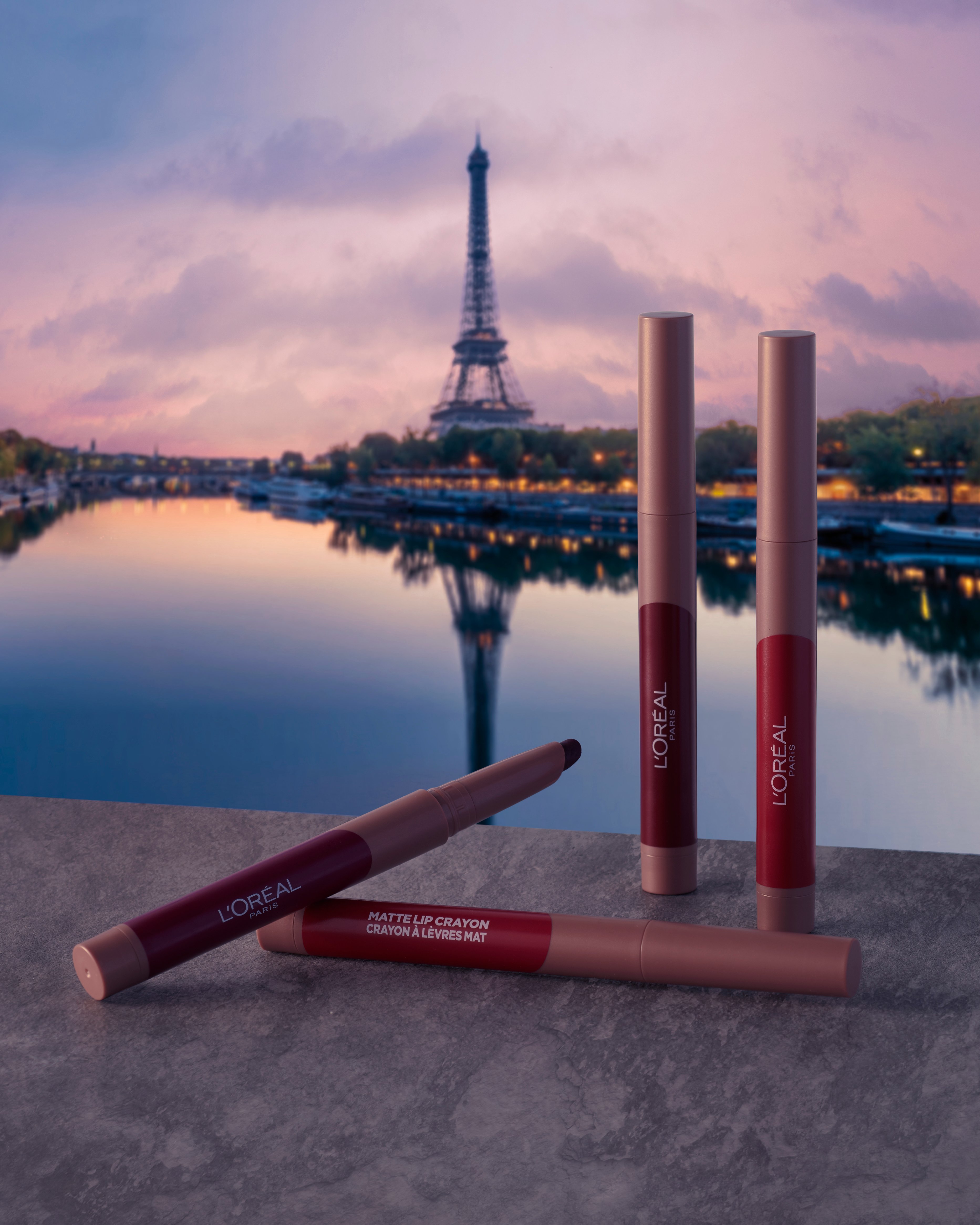 Помада-олівець для губ L'Oréal Paris Matte Lip Crayon, відтінок 107 (Сливовий), 1,3 г (A9975600) - фото 7