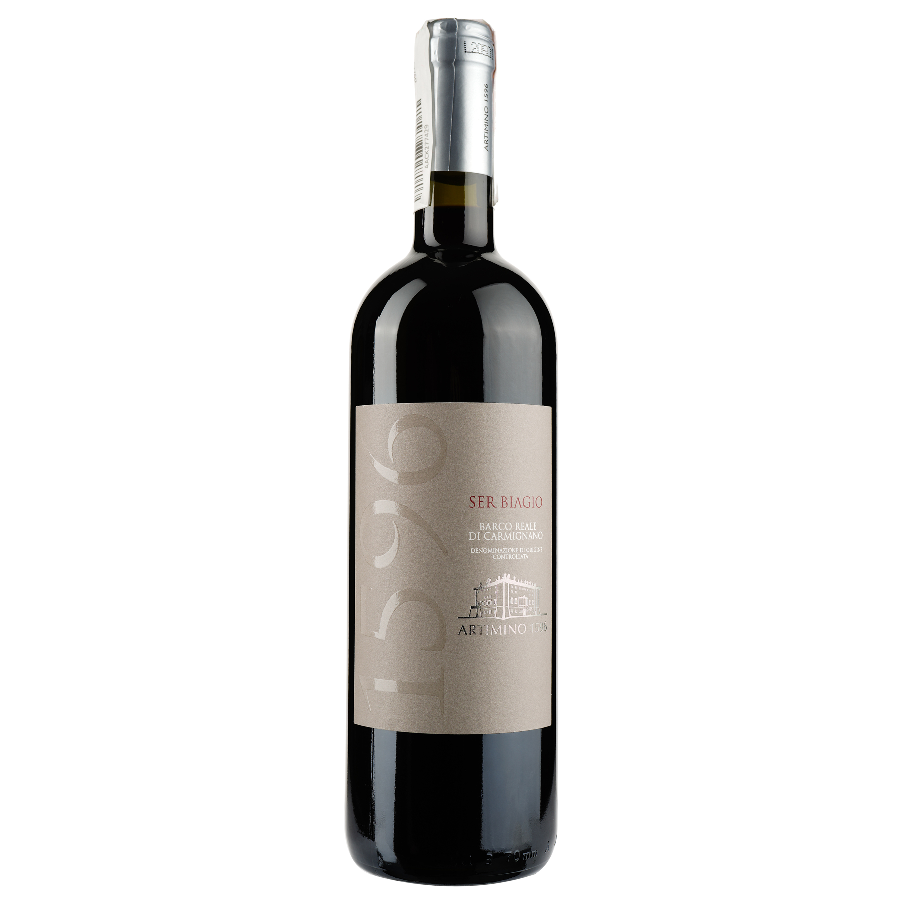 Вино Tenuta di Artimino Ser Biagio Barco Reale di Carmignano DOC, 13,5%, 0,75 л (ALR15541) - фото 1