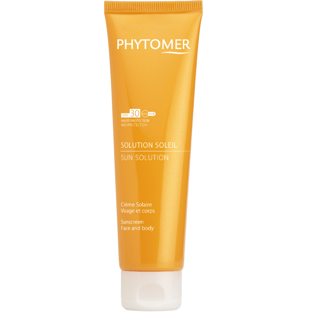 Сонцезахисний та зміцнюючий крем для обличчя та тіла Phytomer Protective Sun Cream Sunscreen SPF 30, 125 мл - фото 1