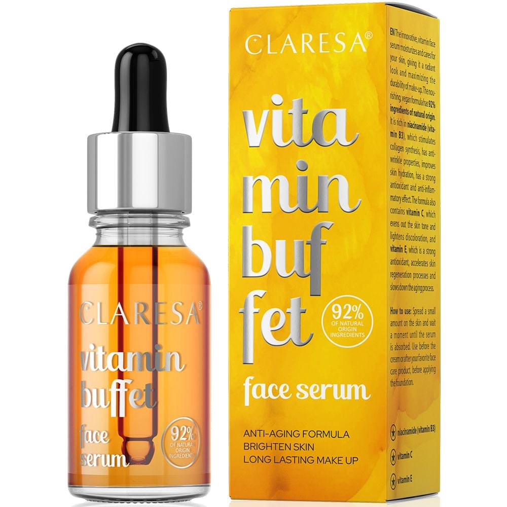 Вітамінна сироватка для обличчя Claresa Vitamin Buffet, 16 г - фото 2