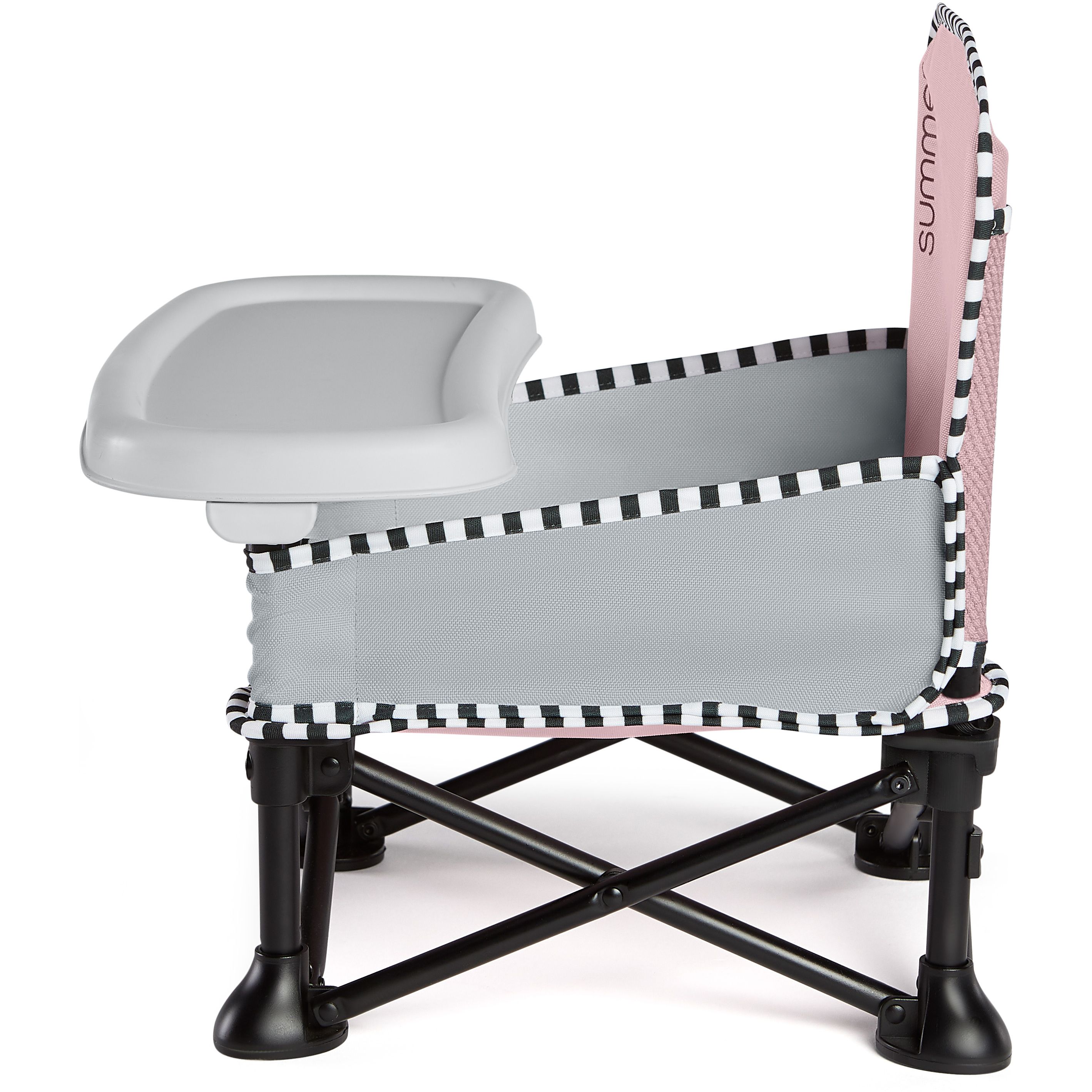 Розкладний стілець-бустер Summer infant Pop‘n Sit, рожевий (13706) - фото 7