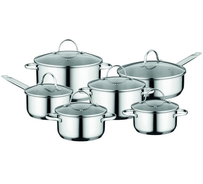 Набір посуду Berghoff Comfort, 6 предметів, сріблястий (00000020493) - фото 1