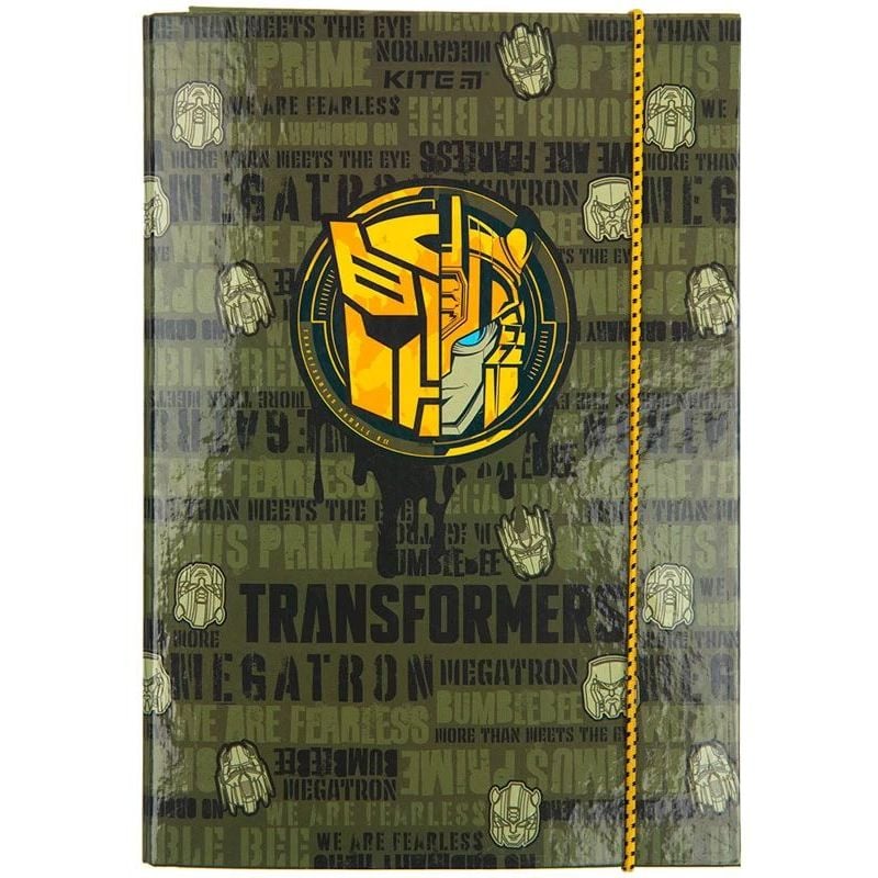 Папка для тетрадей Kite Transformers на резинке В5 (TF23-210) - фото 2