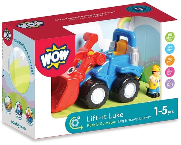 Игрушка WOW Toys Lift-it Бульдозер Люк (01026) - фото 3