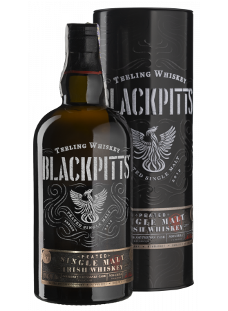 Виски Teeling Blackpitts Single Malt Irish Whiskey 46% 0.7 л в тубусе - фото 1
