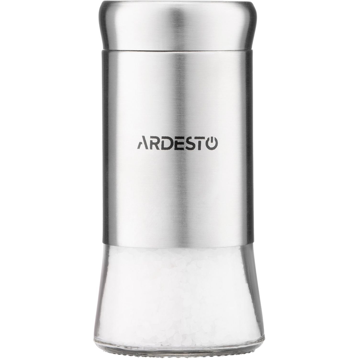 Набор емкостей для соли и перца Ardesto Gemini, нержавеющая сталь, стекло, 2 предмета (AR1511SS) - фото 3