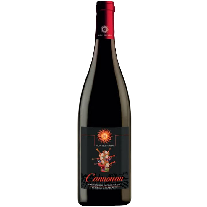 Вино Montespada Cannonau di Sardegna DOC 2014, красное, сухое, 13%, 0,75 л - фото 1