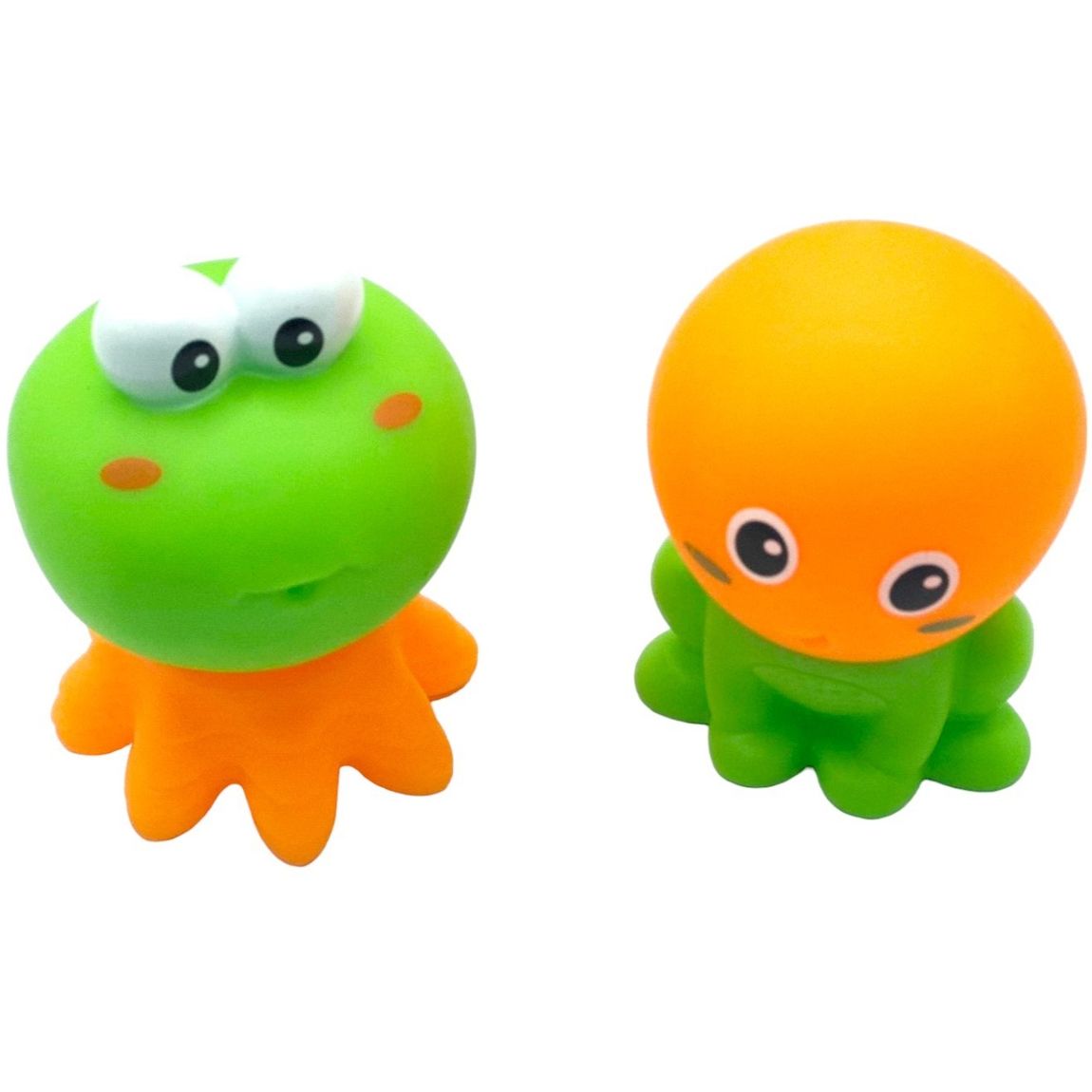 Набір іграшок для купання Bibi Toys Морські мешканці: восьминіг та жабка 2 шт. (761100BT) - фото 1