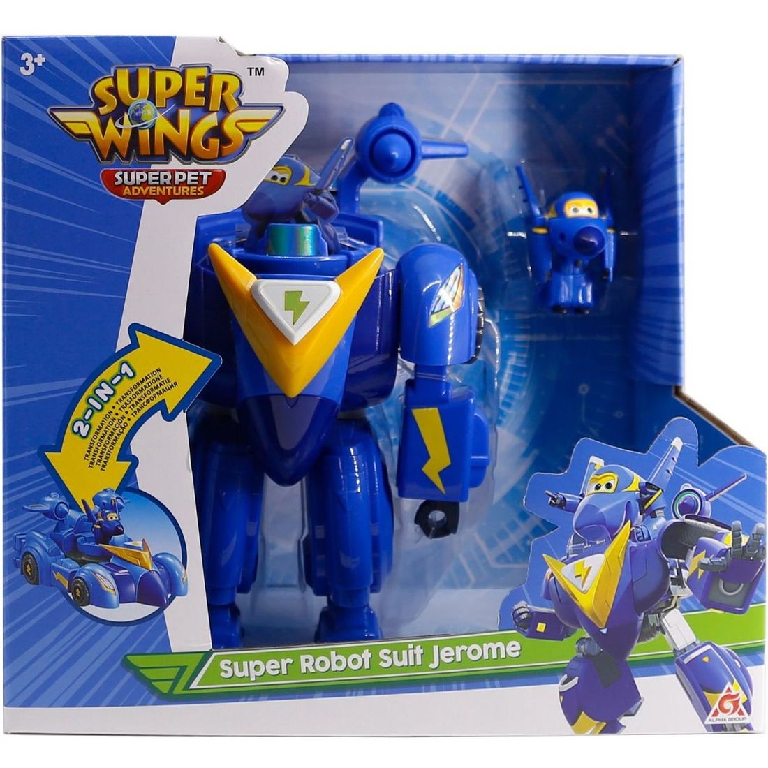 Игровой набор Super Wings Super Robot Suit Джером (EU770353) - фото 3