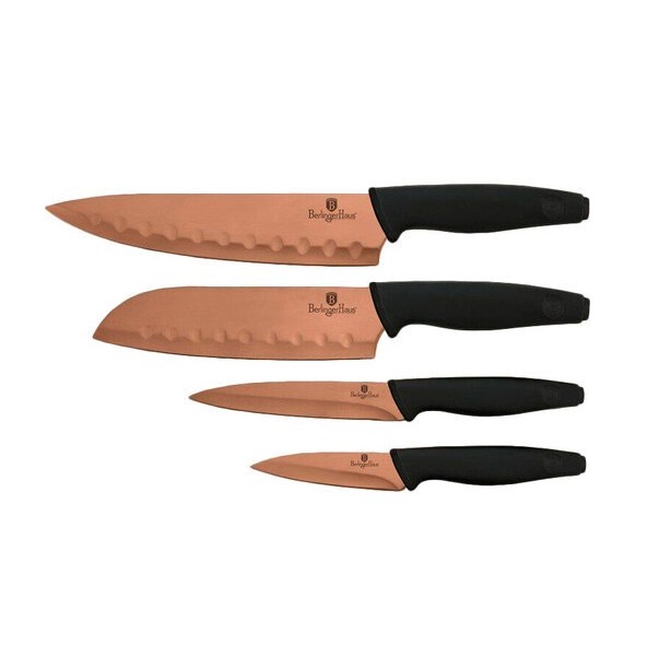Набір ножів Berlinger Haus Rosegold Metallic Line, 4 предмети (BH 2385) - фото 1