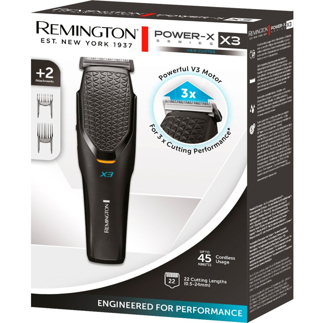 Машинка для стрижки Remington Power X Series X3 HC3000 чорна - фото 5