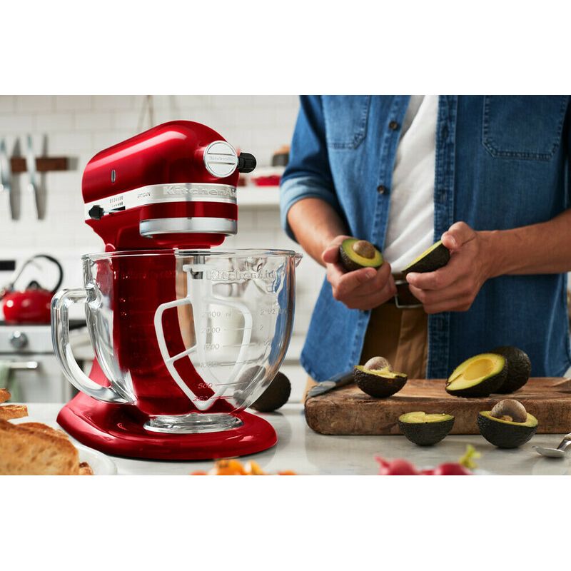 Планетарний міксер KitchenAid Artisan 4.8 л карамельне яблуко (5KSM185PSECA) - фото 12