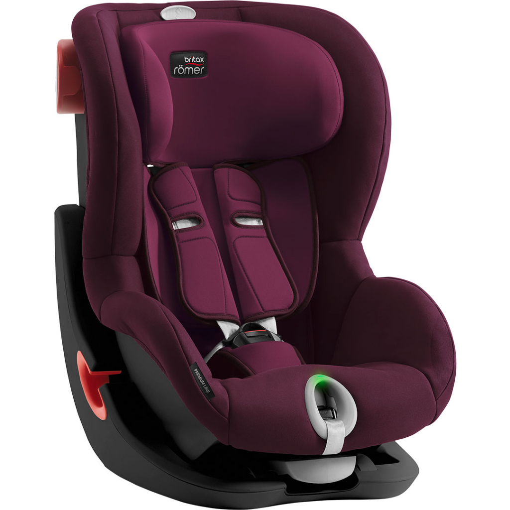 Автокрісло Britax Romer King II LS Black Series Burgundy Red, бордовий (2000030804) - фото 3