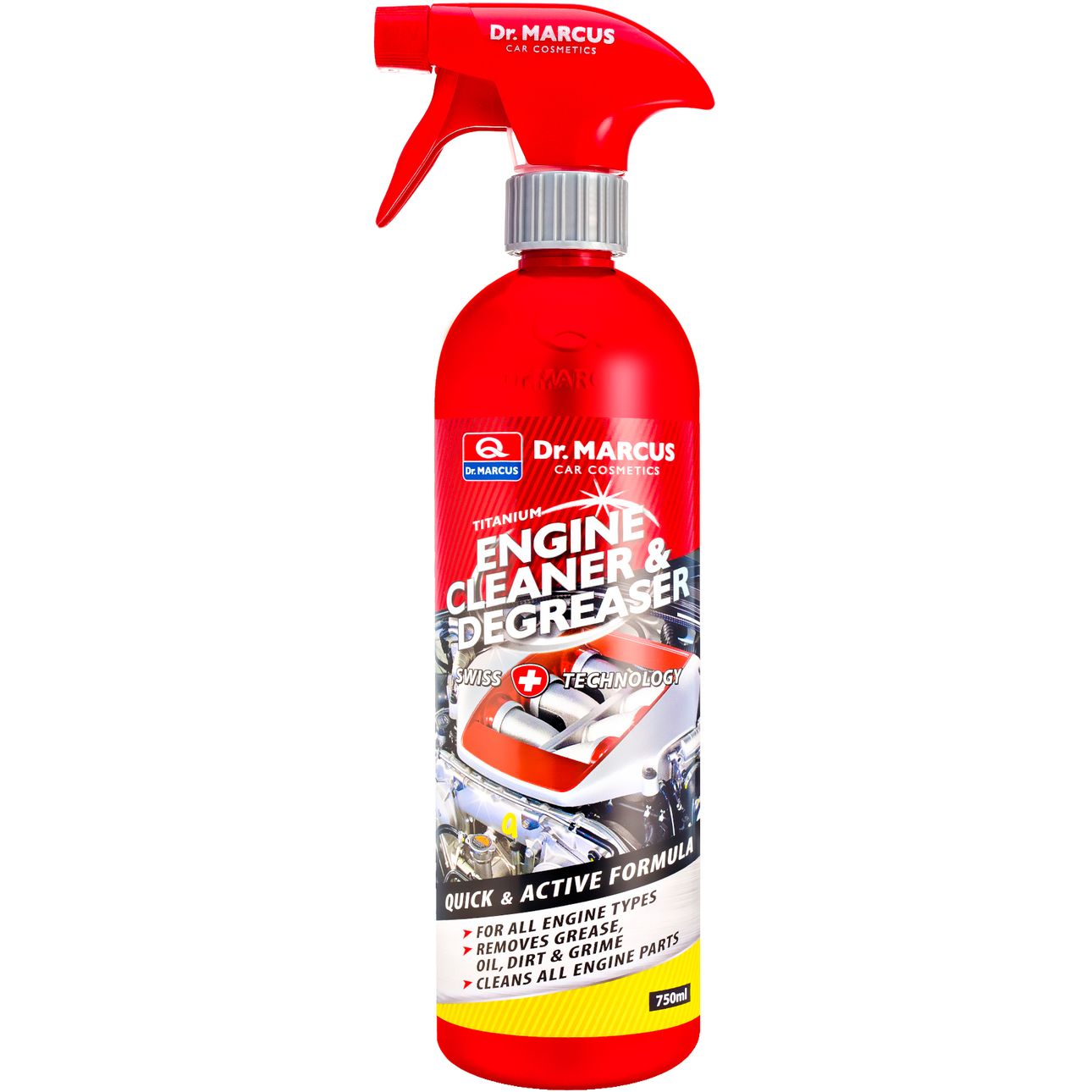 Засіб для чистки двигуна Dr. Marcus Titanium Engine Cleaner 750 мл (km-4913) - фото 1