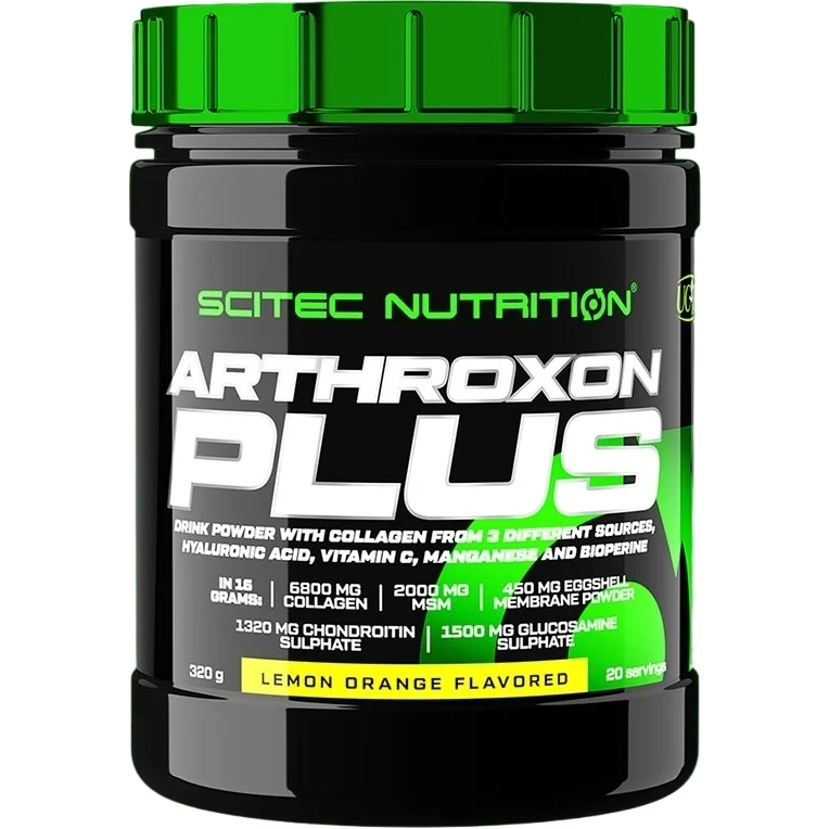 Для суглобів та зв'язок Scitec Nutrition Arthroxon Plus Lemon orange 320 г - фото 1