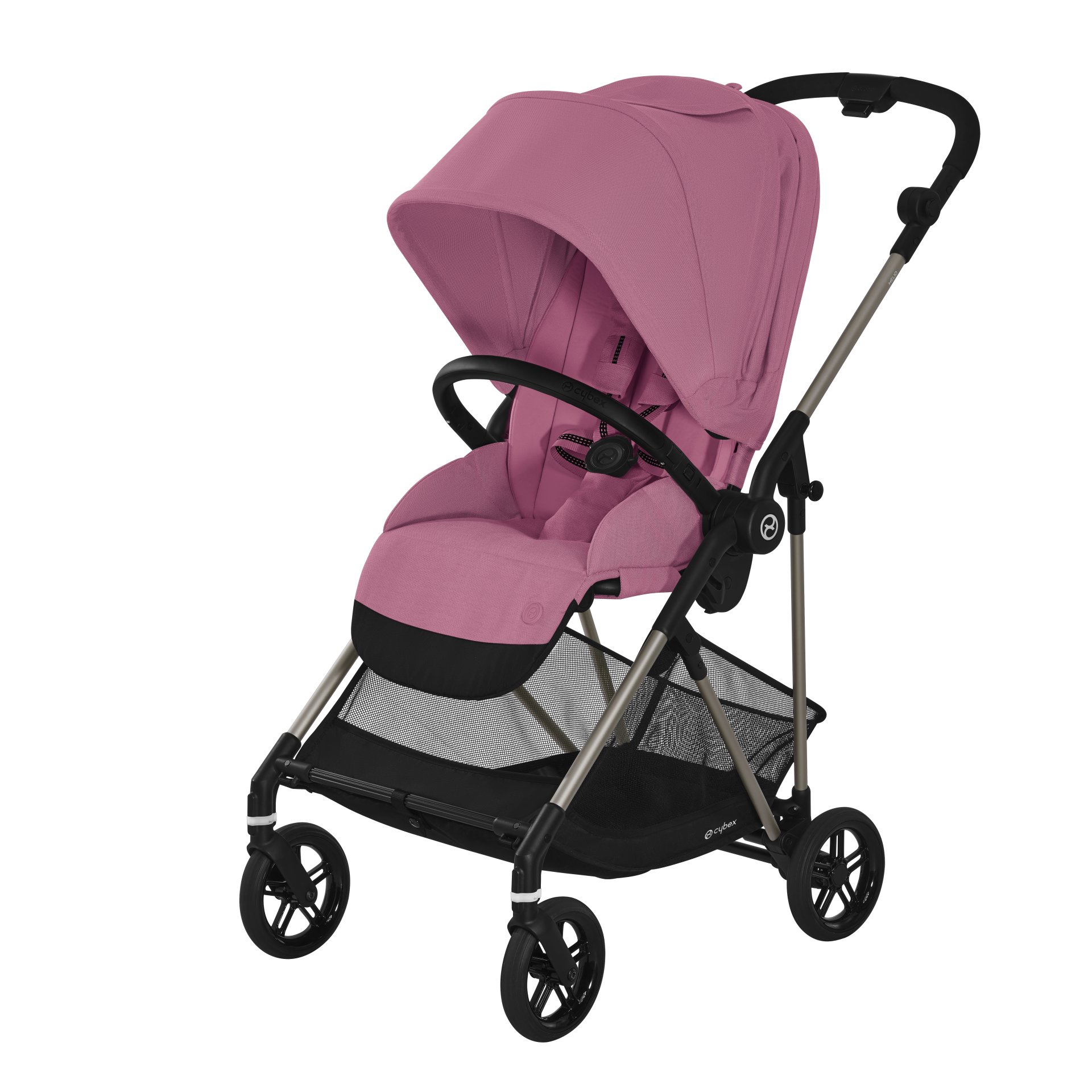 Прогулочная коляска Cybex Melio Magnolia Pink Purple (520002895) - фото 1