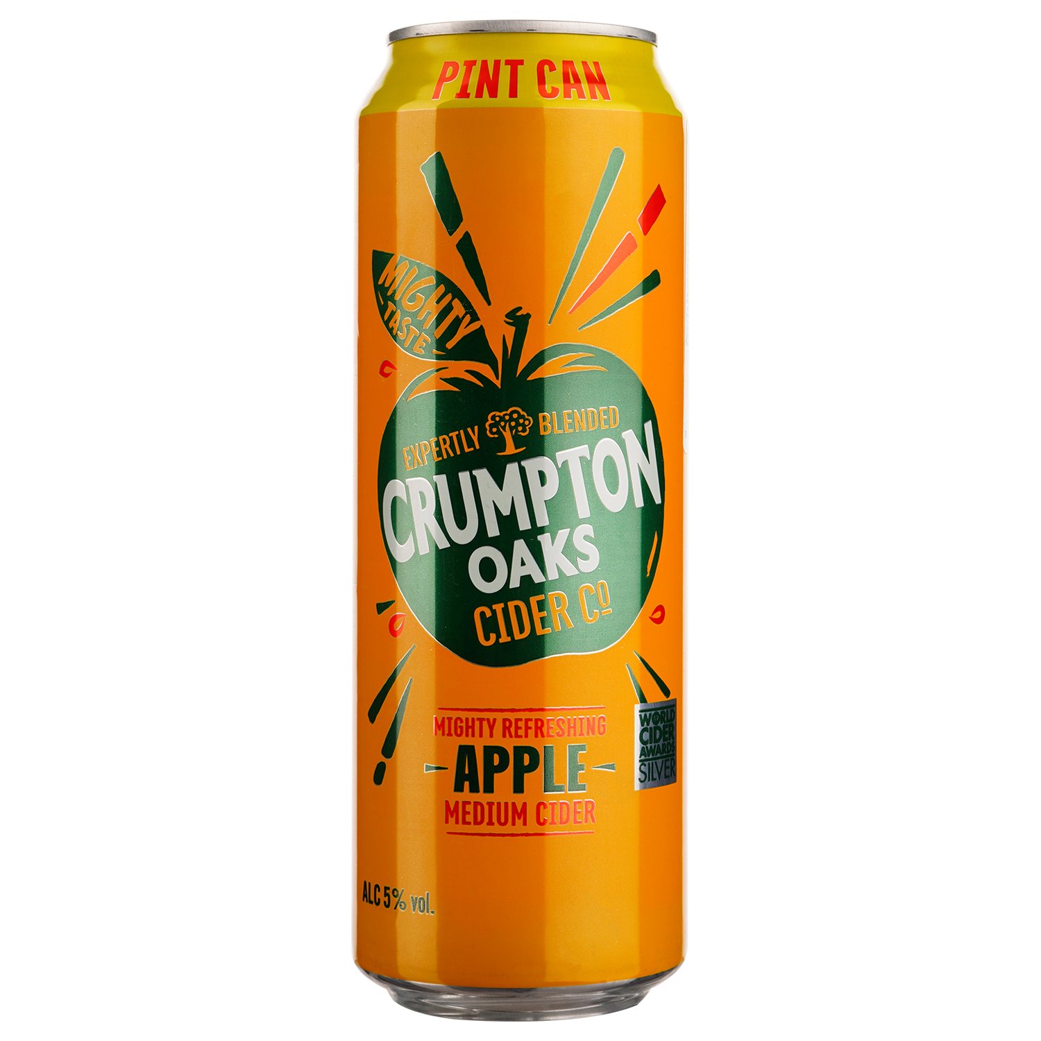 Сидр Crumpton Oaks Apple, 5%, з/б, 0,568 л - фото 1