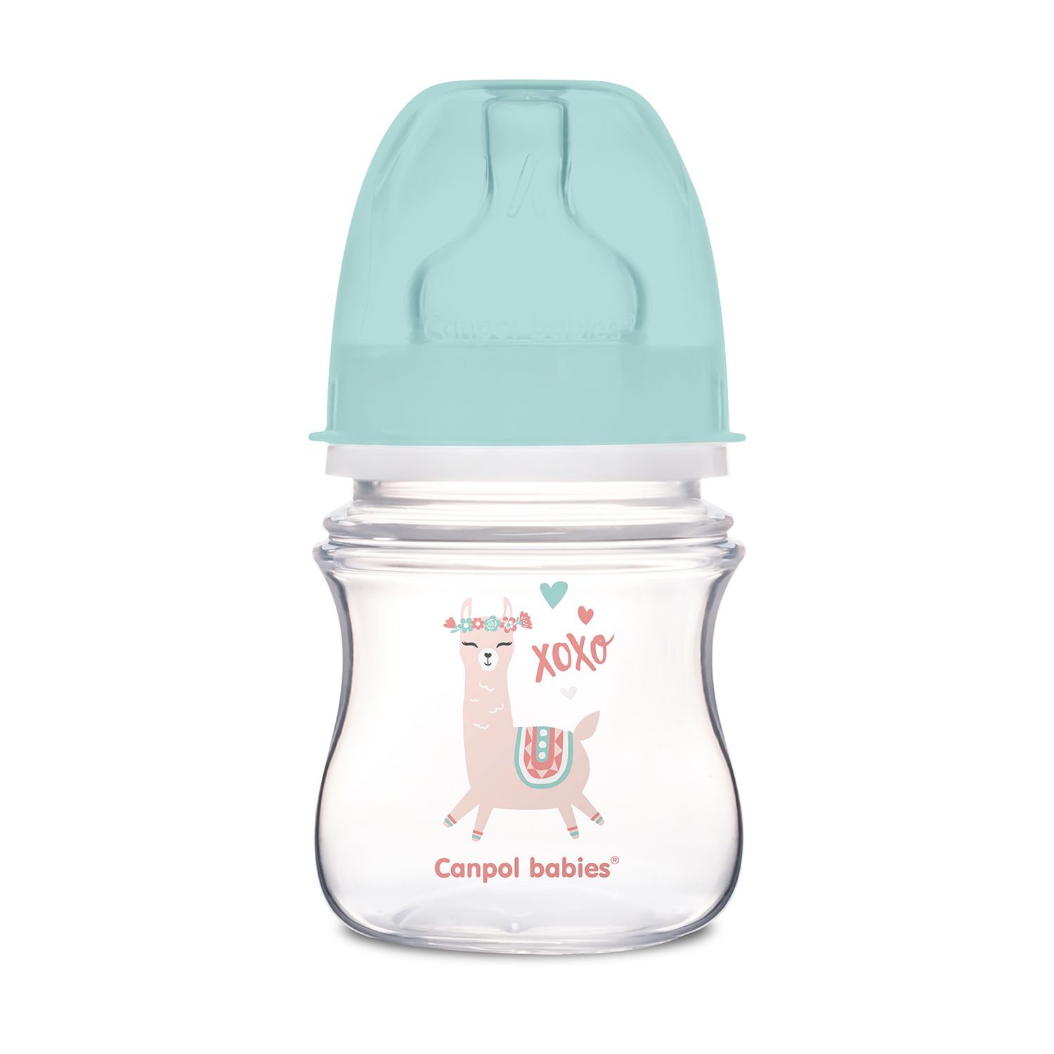 Бутылочка для кормления Canpol babies Easystart Toys, 120 мл, зеленый (35/220_gre) - фото 1