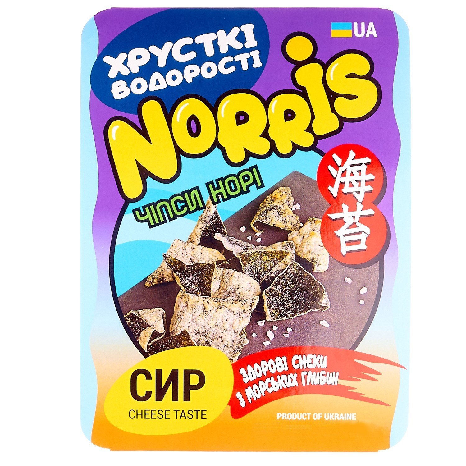 Чіпси норі Norris з сиром 25 г (334124) - фото 1
