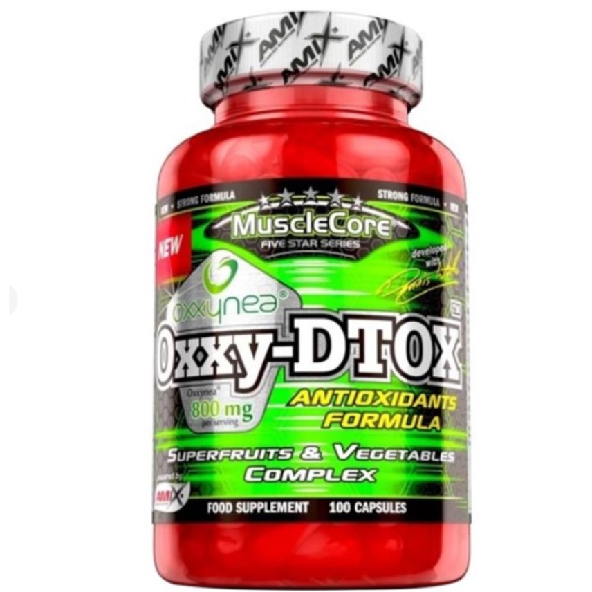 Amix MuscleCore Oxxy-DTOX Antioxidant Formula 100 капсул - фото 1