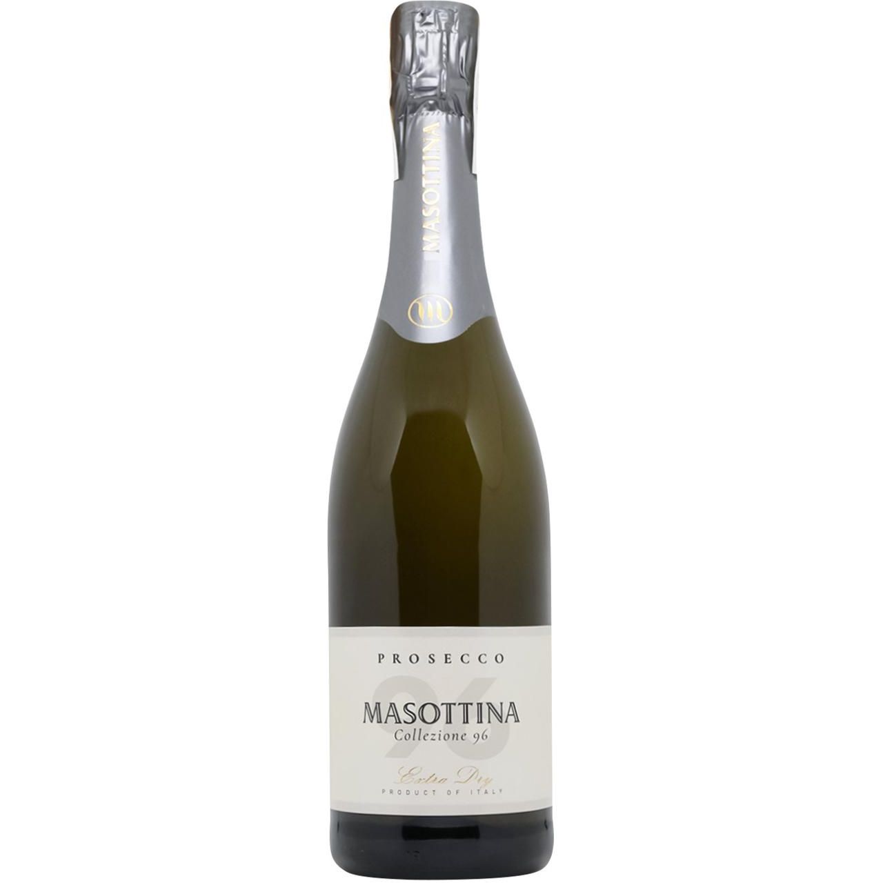 Вино игристое Masottina Prosecco Treviso Collezione 96 Extra Dry белое сухое 0.75 л - фото 1