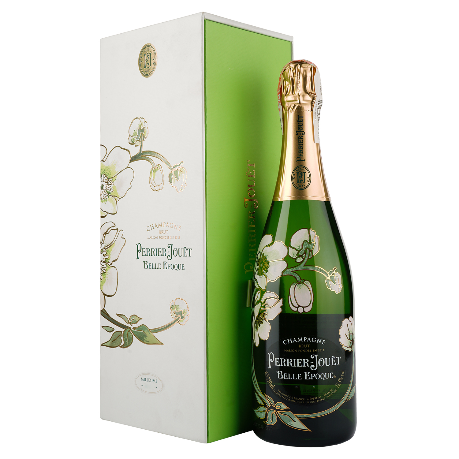 Шампанське Perrier Jouet Belle Epoque Brut, біле, брют, AOP, 12,5%, 0,75 л (886240) - фото 1