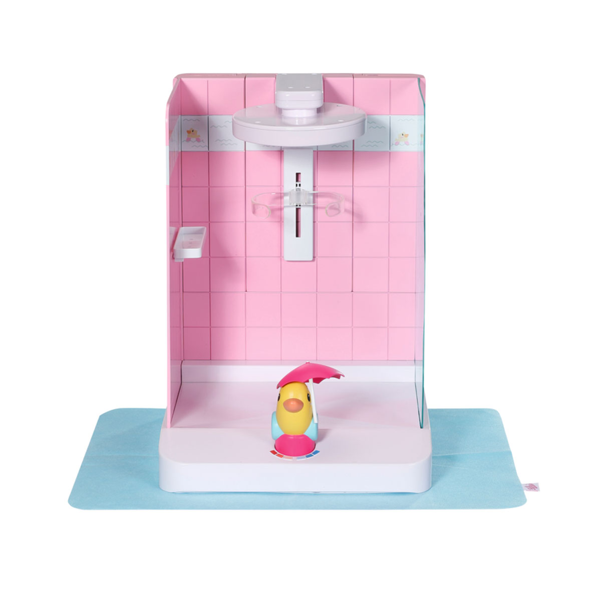 Автоматическая душевая кабинка для куклы Baby Born Купаемся с уточкой (830604) - фото 1
