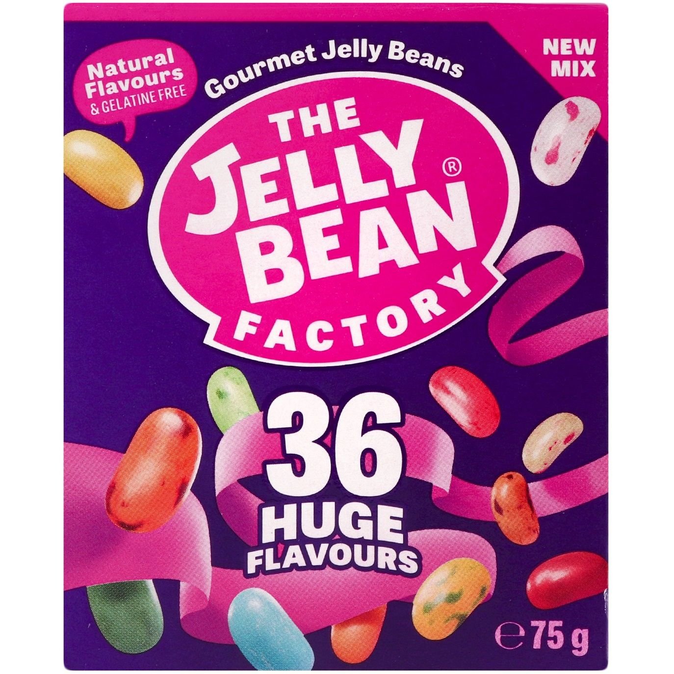 Цукерки The Jelly Bean Factory 36 Huge Flavours 75 г (850774) - фото 1
