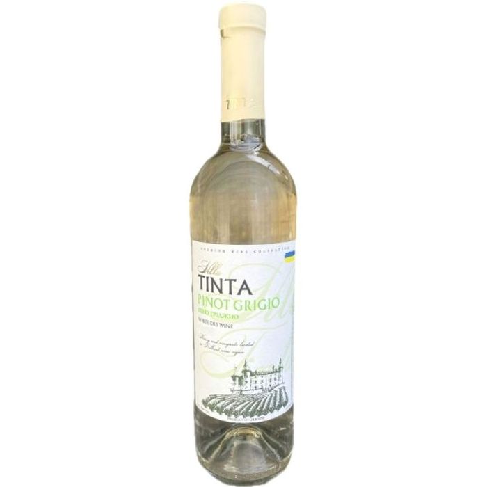 Вино Villa Tinta Пино Гриджио белое сухое 0.75 л - фото 1
