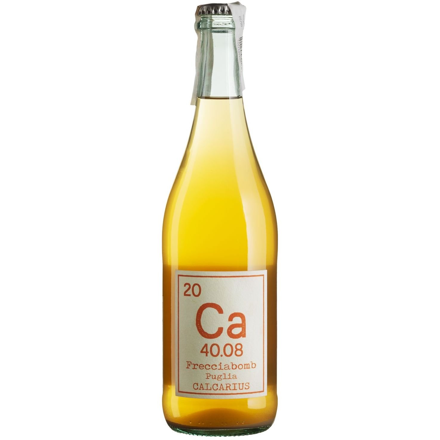 Вино ігристе Calcarius Frecciabomb, біле, сухе, 0,75 л - фото 1