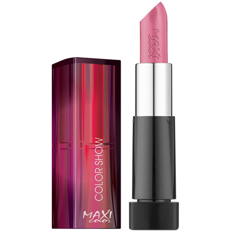Помада для губ Maxi Color Color Show відтінок 12 (Кашемір рожевий) 4.2 г - фото 1