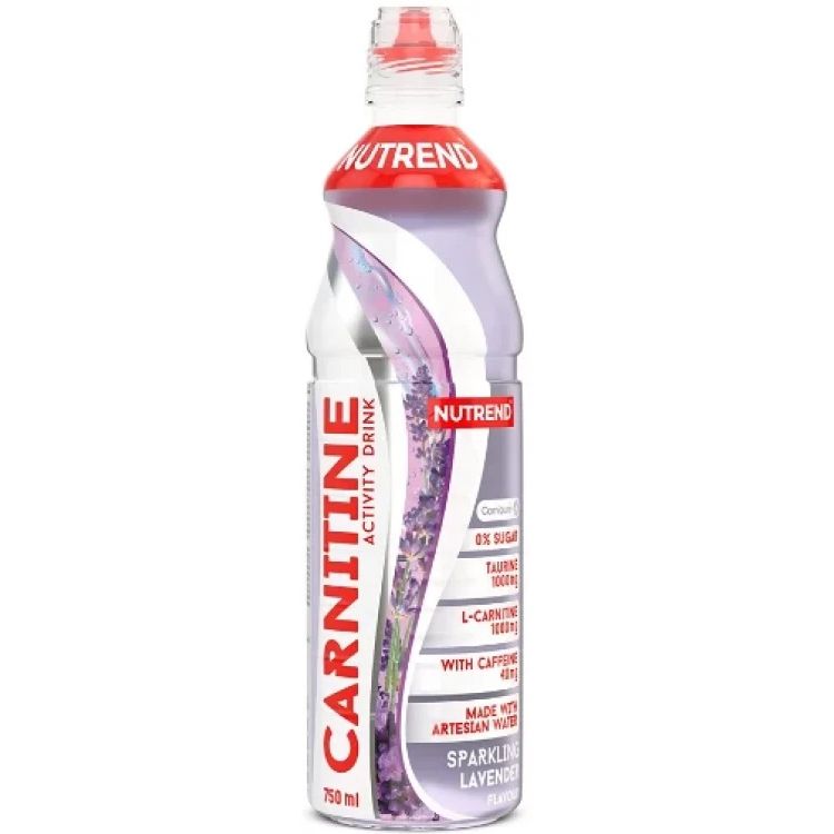 Напій з карнітином Nutrend Carnitin activity drink with caffeine лаванда 750 мл - фото 1