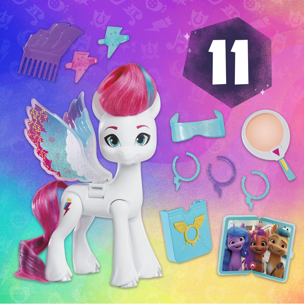 Игровая фигурка My Little Pony Wing Surprise Zipp Storm Figure (F6346_F6446) - фото 6