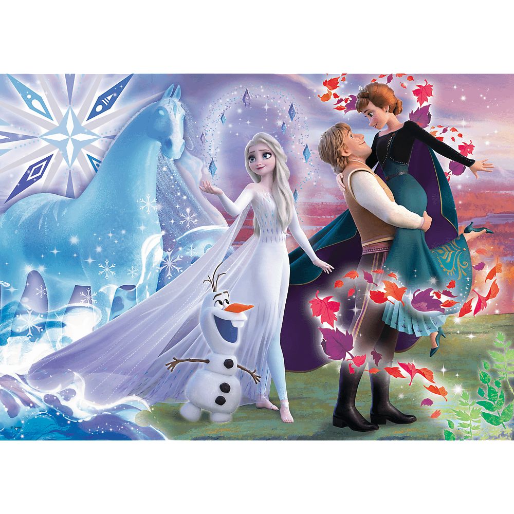 Пазлы Trefl Магический мир сестер Frozen 200 элементов - фото 2