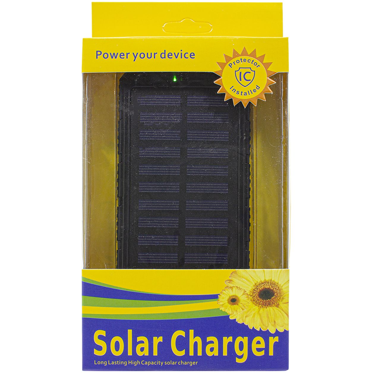 Повербанк Voltronic RH2 Solar 10000 mAh на сонячних батареях (26916) - фото 7