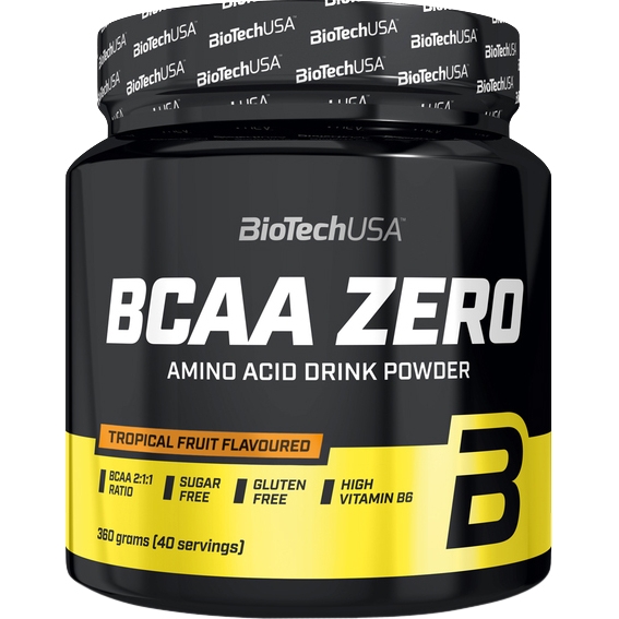 Аминокислота BioTech BCAA Zero Tropical fruit 360 г - фото 1