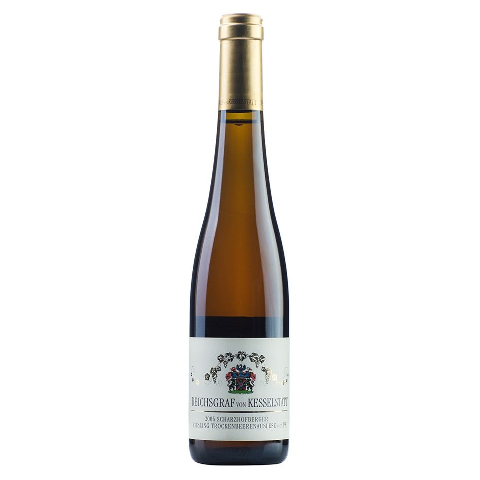 Вино Reichsgraf von Kesselstatt Riesling Scharzhofberger Trockenbeerenauslese №27, белое, сладкое, 6%, 0,375 л - фото 1