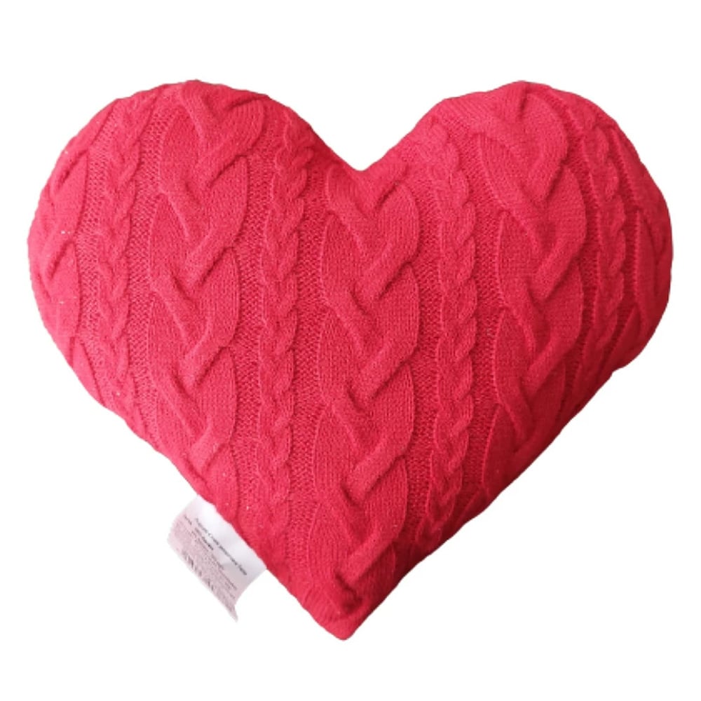 Подушка декоративна Прованс Серце, 33х33 см, червоний (28324) - фото 1