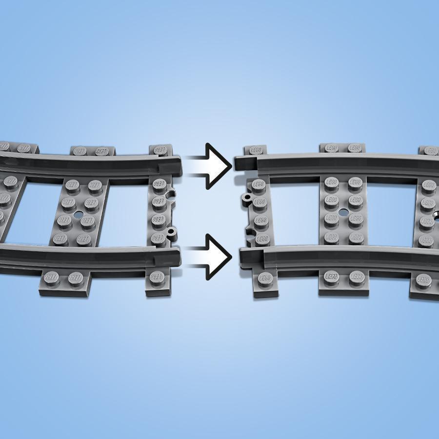 Конструктор LEGO City Залізничні стрілки, 8 деталей (60238) - фото 7