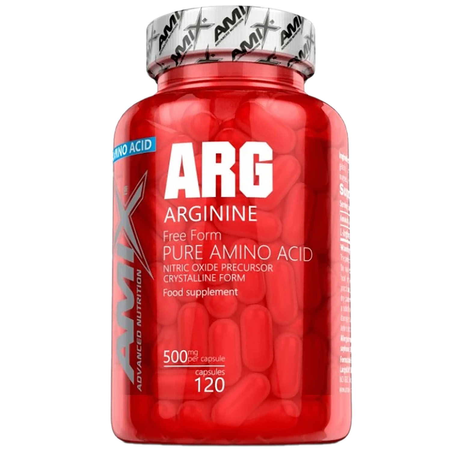 Аминокислота Amix Arginine 500 мг 120 капсул - фото 1