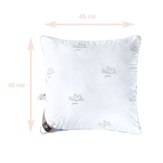 Подушка антиаллергенная Ideia Super Soft Classic, 45х45 см, белая (8000012306) - фото 5