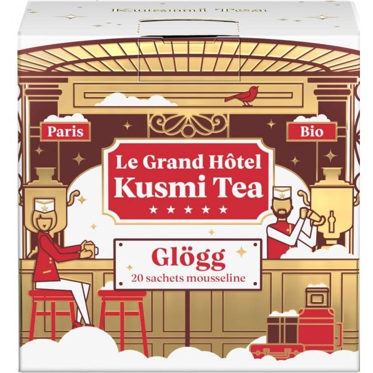 Чай трав'яний Kusmi Tea Glogg органічний 60 г (20 шт. х 3 г) - фото 1