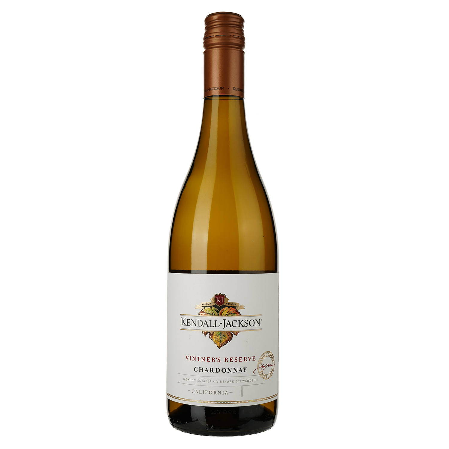 Вино Kendall-Jackson Vintner's Reserve Chardonnay, біле, сухе, 0,75 л (522043) - фото 1