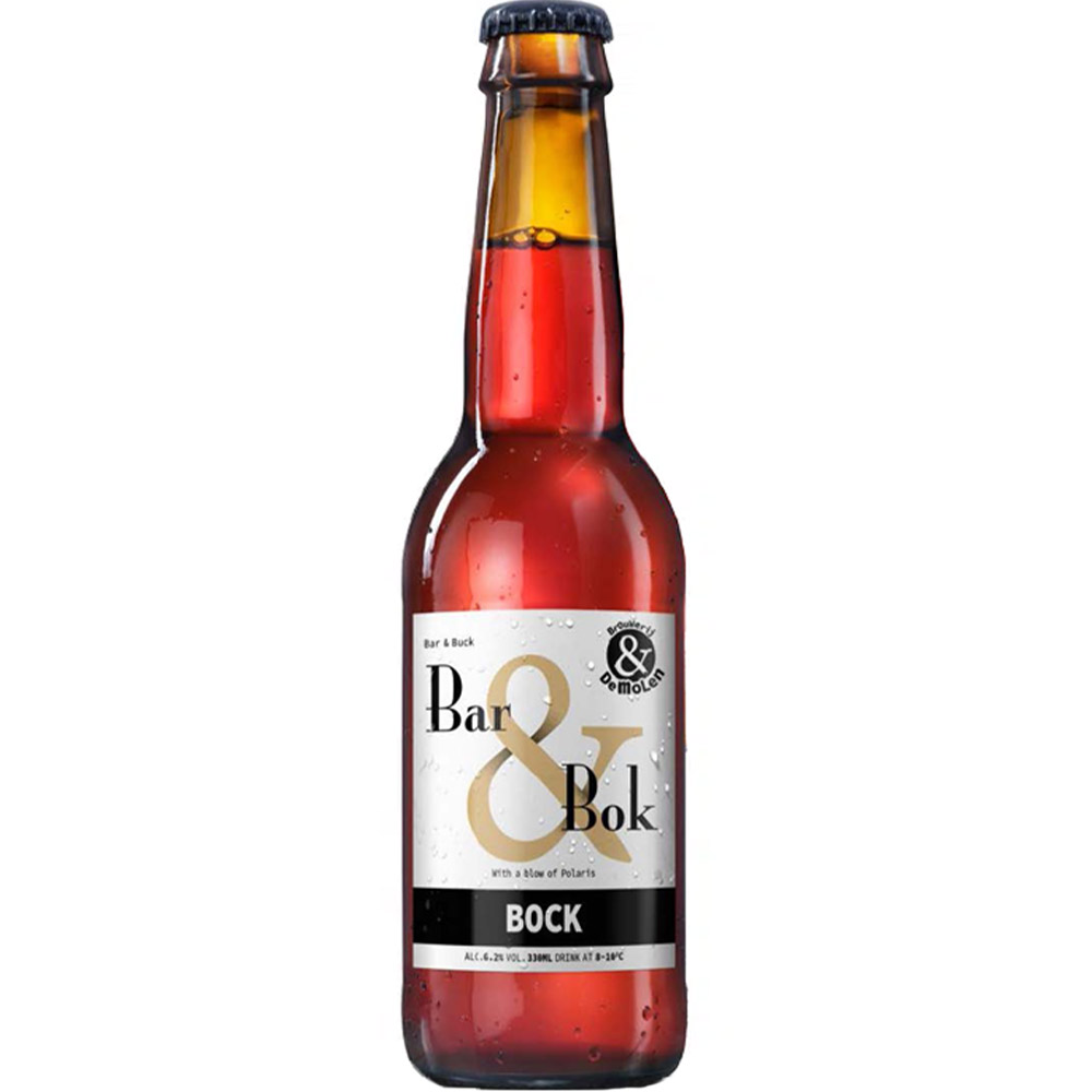 Пиво De Molen Bok & Poot Bock, напівтемне, 6,3%, 0,33 л - фото 1