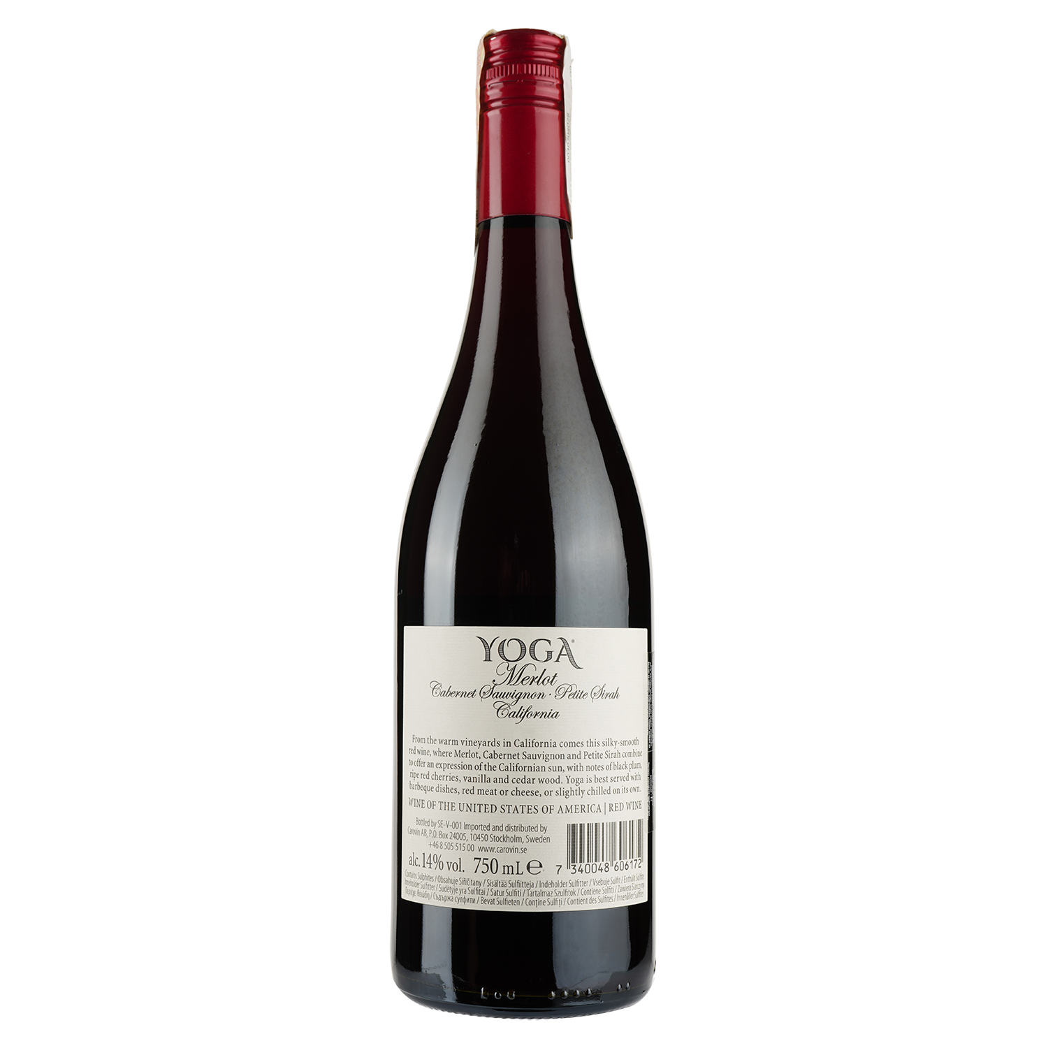 Вино Mare Magnum Yoga, червоне, сухе, 14%, 0,75 л - фото 2