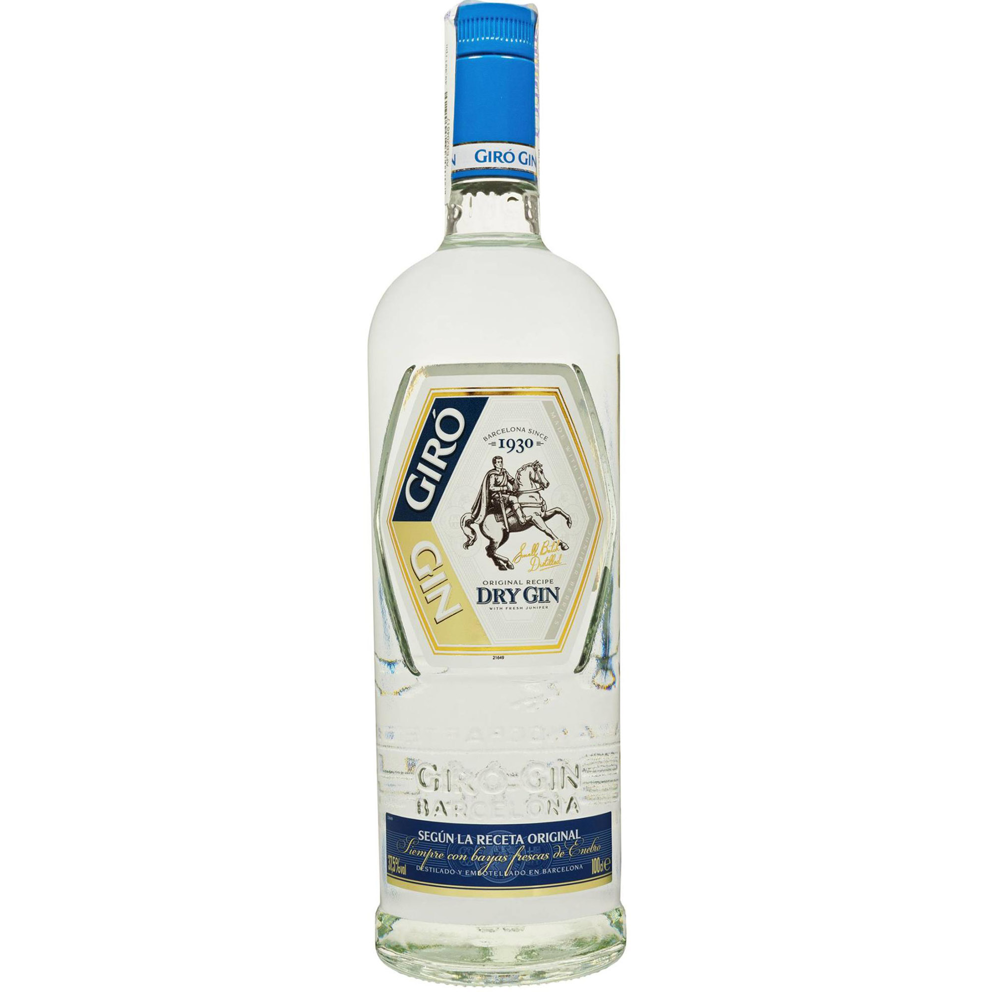 Джин Giro Dry 37.5% 1 л - фото 1