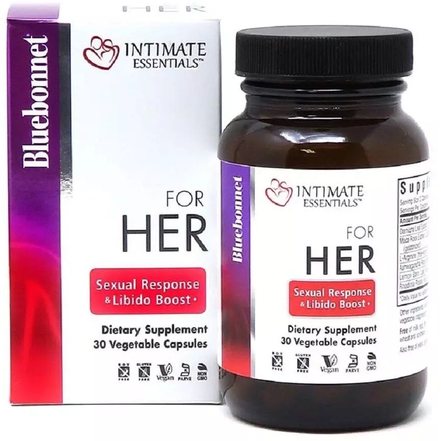 Комплекс для жінок Bluebonnet Nutrition Intimate Essentials For Her Sexual Response And Libido Boost 60 капсул - фото 1